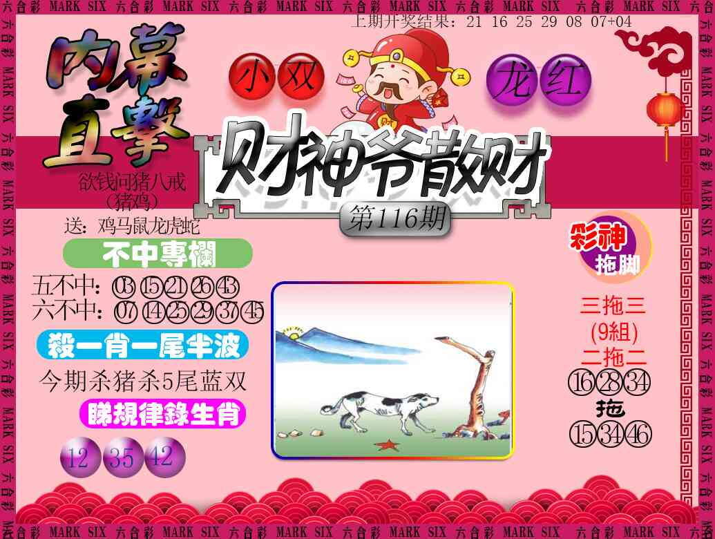 澳彩图库 2026 财神爷散财